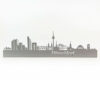 Düsseldorf Skyline aus Edelstahl